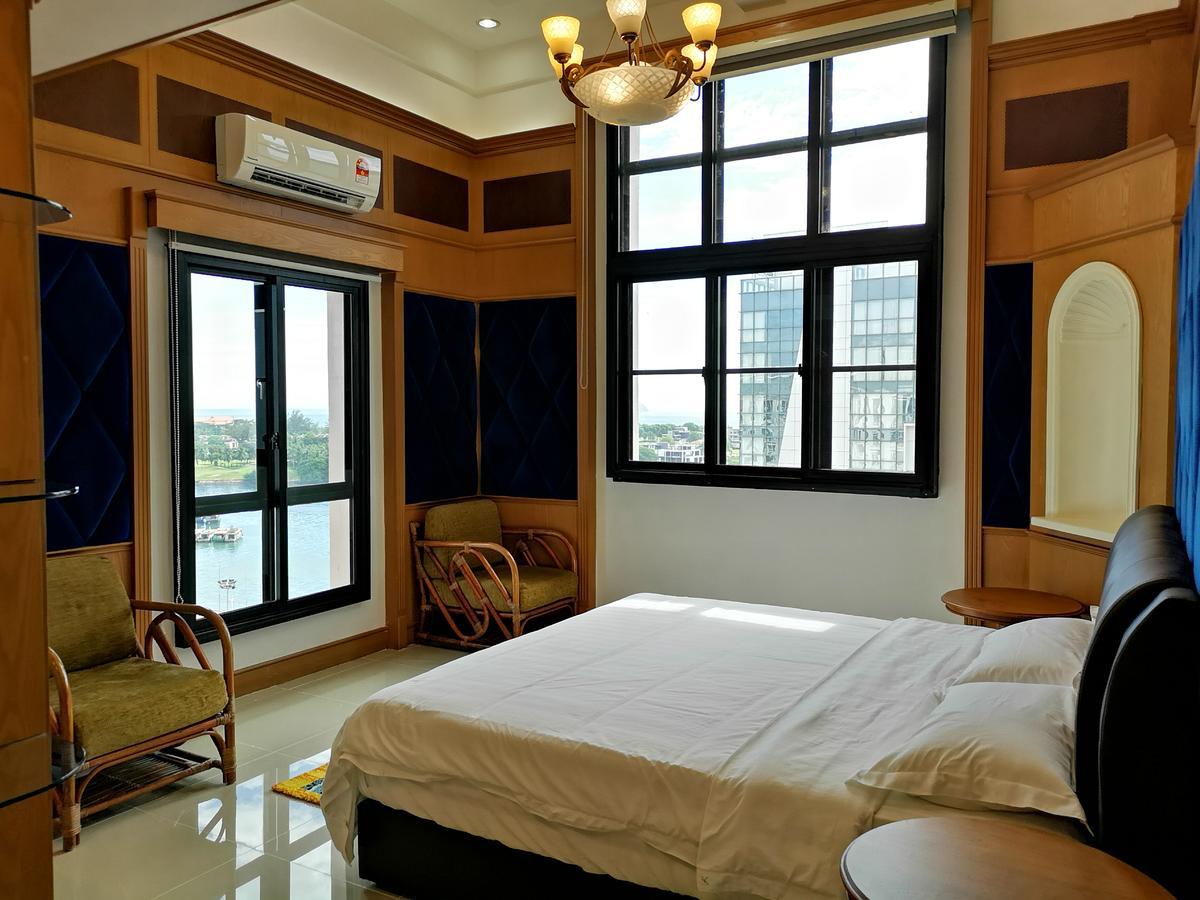 코타키나발루 Marina Court Luxury Penthouse 아파트 호텔 외부 사진